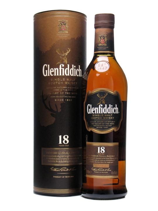 Glenfiddich gfdob 18yo